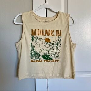 Parks Project 100% Cotton National Parks Graphic Casual Hiking Sleeveless Tank